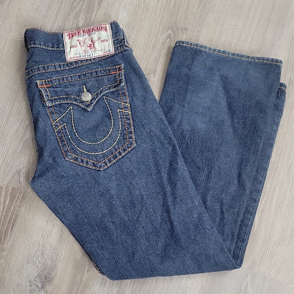 True Religion Classic Indigo Jeans RICKY BIG T